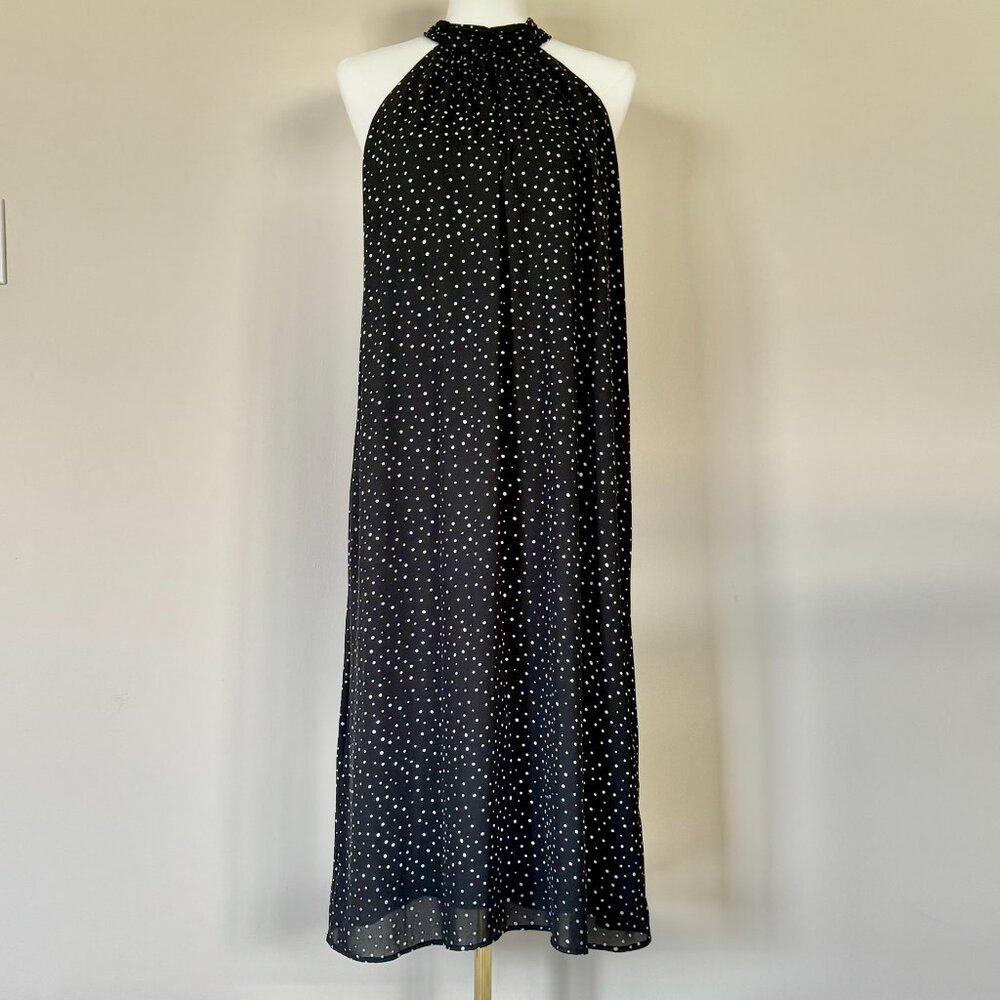 COLLECTIVE CONCEPTS | Black & White Polka Dot Sundress Sz M - Picture 2 of 6